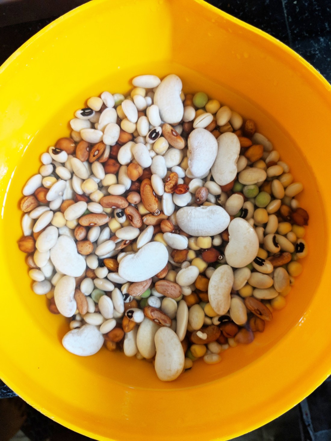1 Water soaked grains