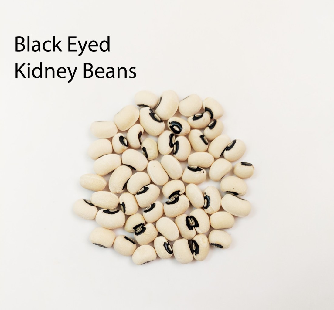 Black Eyed Kidney Beans